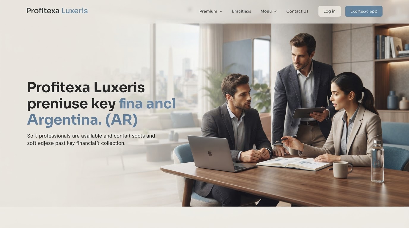 Profitexa Luxeris: panel de análisis de datos financieros en tiempo real
